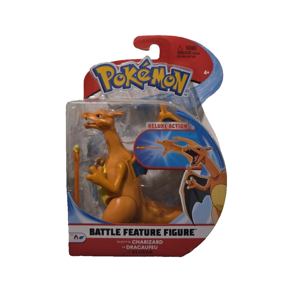 Pokémon Charizard Battle Feature Figure New in Box